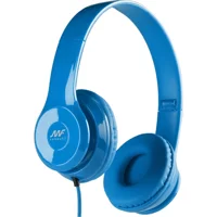 MF Product Acoustic 0135 3.5 mm Mikrofonlu Kablolu Kulak Üstü Kulaklık Mavi