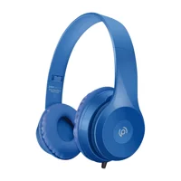 Polosmart FS26 3.5 mm Mikrofonlu Kablolu Kulak Üstü Kulaklık Mavi