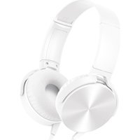 Kensa KB-310 3.5 mm Mikrofonlu Kablolu Kulak Üstü Kulaklık Beyaz