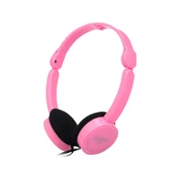 Kubite T-111 3.5 mm Gürültü Önleyici Mikrofonlu Kablolu Kulak Üstü Kulaklık Pembe