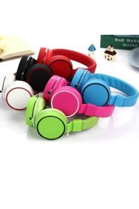 Headphone TV10 3.5 mm Gürültü Önleyici Mikrofonlu Kablolu Kulak Üstü Kulaklık Çok Renkli