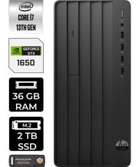 HP Pro Tower 290 G9 8T2X2ESP434 Harici GeForce GTX 1650 Intel Core i7 13700 36 GB Ram 2 TB SSD Tower Windows 11 Pro Masaüstü Bilgisayar + PER4 BELLEK
