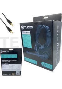 Tucci TC-L790MV 3.5 mm Kablolu Oyuncu Kulak Üstü Kulaklık Siyah