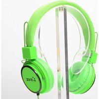 ZORE 3.5 mm Gürültü Önleyici Kablolu Kulak Üstü Kulaklık Yeşil