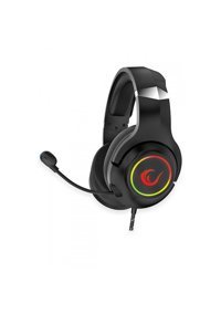 Rampage RM-K68 SCORPY Micro USB Gürültü Önleyici Mikrofonlu Kablolu Oyuncu Kulak Üstü Kulaklık Siyah