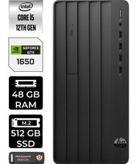 HP Pro Tower 290 G9 6D3A5EAP342 Harici GeForce GTX 1650 Intel Core i5 12500 48 GB Ram 512 GB SSD Tower FreeDos Masaüstü Bilgisayar + PER4 BELLEK