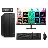 HP Tower 290 G9 8T2X1ES Harici Radeon RX 550 Intel Core i7 13700 40 GB Ram 4 TB SSD Tower FreeDos 23.8 inç Monitörlü Masaüstü Bilgisayar