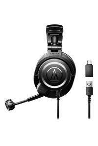Audio Technica ATH-M50XSTS USB Type C Kablolu Stüdyo Kulak Üstü Kulaklık Siyah
