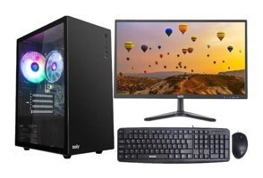 Izoly B95 X Dahili Intel UHD Graphics 630 Intel Core i5 10400 16 GB Ram 256 GB SSD Tower FreeDos 22 inç Monitörlü Masaüstü Bilgisayar