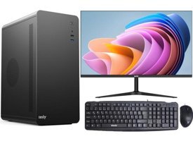 Izoly M189 Dahili Intel HD Graphics Intel Core i5 520M 8 GB Ram 128 GB SSD Tower FreeDos 19 inç Monitörlü Masaüstü Bilgisayar