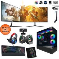 Izoly STREAMER Harici GeForce RTX 2060 Super Intel Core i5 10400F 16 GB Ram 512 GB SSD Tower FreeDos 24 inç Monitörlü Masaüstü Bilgisayar