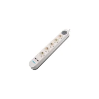 Philips Sps1153A/51 5'li Soket 2 metre 2'li USB Kablolu Çiftli Akım Korumalı Priz