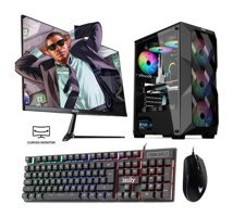 Izoly DUSTOX X Harici GeForce RTX 3060 Ti Intel Core i3 12100F 16 GB Ram 256 GB SSD Tower FreeDos 24 inç Monitörlü Masaüstü Bilgisayar