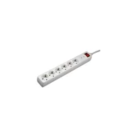 Hama Hm 137238 6'lı Soket 2 metre Kablolu Tekli 375 J Akım Korumalı Priz
