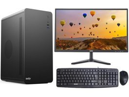 Izoly M193 Harici GeForce RTX 3060 Ti Intel Core i5 560M 4 GB Ram 256 GB SSD Tower FreeDos 22 inç Monitörlü Masaüstü Bilgisayar