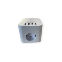 Cata Ct-3002 3'lü Soket 1.5 metre 4'lü USB Kablolu Tekli 918 J Akım Korumalı Priz
