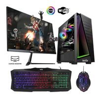 Izoly SPECTRE YZ Harici Radeon RX 580 Intel Core i5 4440 16 GB Ram 512 GB SSD Tower FreeDos 24 inç Monitörlü Masaüstü Bilgisayar
