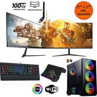 Izoly MASK X Harici GeForce RTX 4060 Intel Core i5 12400F 32 GB Ram 256 GB + 512 GB SSD Tower FreeDos 27 inç Monitörlü Masaüstü Bilgisayar