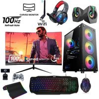 Izoly SHADOWLESS Harici GeForce GT 740 Intel Core i7 860 8 GB Ram 256 GB SSD Tower FreeDos 24 inç Monitörlü Masaüstü Bilgisayar