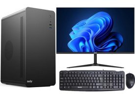 Izoly M185 Dahili Intel HD Graphics Intel Core i5 520M 8 GB Ram 512 GB SSD Tower FreeDos 19 inç Monitörlü Masaüstü Bilgisayar