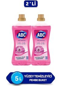 Abc Pembe Buket Kokulu Yüzey Temizleyici 2x2.5 lt