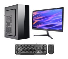 Oleas MX170 Harici GeForce MX170 Intel Core i5 650 4 GB Ram 256 GB SSD Tower FreeDos 21.5 inç Monitörlü Masaüstü Bilgisayar