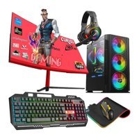 Zeiron GALAXY Harici GeForce GTX 1660 Super Intel Core i5 10400F 16 GB Ram 512 GB SSD Tower FreeDos 23.8 inç Monitörlü Masaüstü Bilgisayar