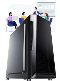 Oleas WK71 Dahili Intel HD Graphics 4600 Intel Core i5 4590 8 GB Ram 128 GB SSD Tower FreeDos Masaüstü Bilgisayar