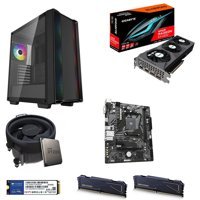 Tebilon TEBİLON VEGA P2 Harici Radeon RX 6600 AMD Ryzen 5 5600 16 GB Ram 512 GB SSD Tower FreeDos Masaüstü Bilgisayar