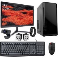 Turbox TX5392 Harici GeForce RTX 3060 Ti Intel Core i5 7400 8 GB Ram DDR4 256 GB SSD Tower FreeDos 19.5 inç Monitörlü Masaüstü Bilgisayar