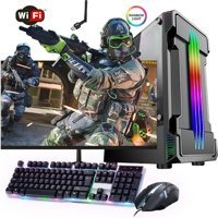 Rogame RKT980227 Harici GeForce RTX 3060 Ti Intel Core i3 4130 8 GB Ram 120 GB + 1 TB SSD Tower FreeDos 21.5 inç Monitörlü Masaüstü Bilgisayar