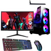 Ramtech RK110 Harici GeForce RTX 3060 Ti Intel Core i5 650 8 GB Ram 256 GB SSD Tower FreeDos 18.5 inç Monitörlü Masaüstü Bilgisayar