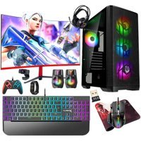 Turbox LYNX Harici GeForce GTX 1650 Intel Core i5 7400 16 GB Ram DDR4 1 TB SSD Tower FreeDos 27 inç Monitörlü Masaüstü Bilgisayar