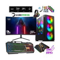 Zeiron GPR25 Harici GeForce GTX 1050 Ti AMD Ryzen 5 3600 32 GB Ram 512 GB SSD Tower FreeDos 23.6 inç Monitörlü Masaüstü Bilgisayar