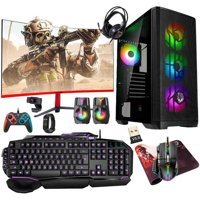 Turbox QUASAR Harici Radeon RX 560 Intel Core i5 7400 16 GB Ram DDR4 1 TB SSD Tower FreeDos 27 inç Monitörlü Masaüstü Bilgisayar