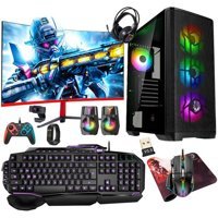 Turbox ETHEREAL Harici GeForce GTX 750 Ti Intel Core i5 8400 16 GB Ram DDR4 1 TB SSD Tower FreeDos 27 inç Monitörlü Masaüstü Bilgisayar