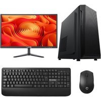 Turbox TX381 Harici GeForce RTX 3060 Ti Intel Core i5 650 8 GB Ram 256 GB SSD Tower FreeDos 20 inç Monitörlü Masaüstü Bilgisayar