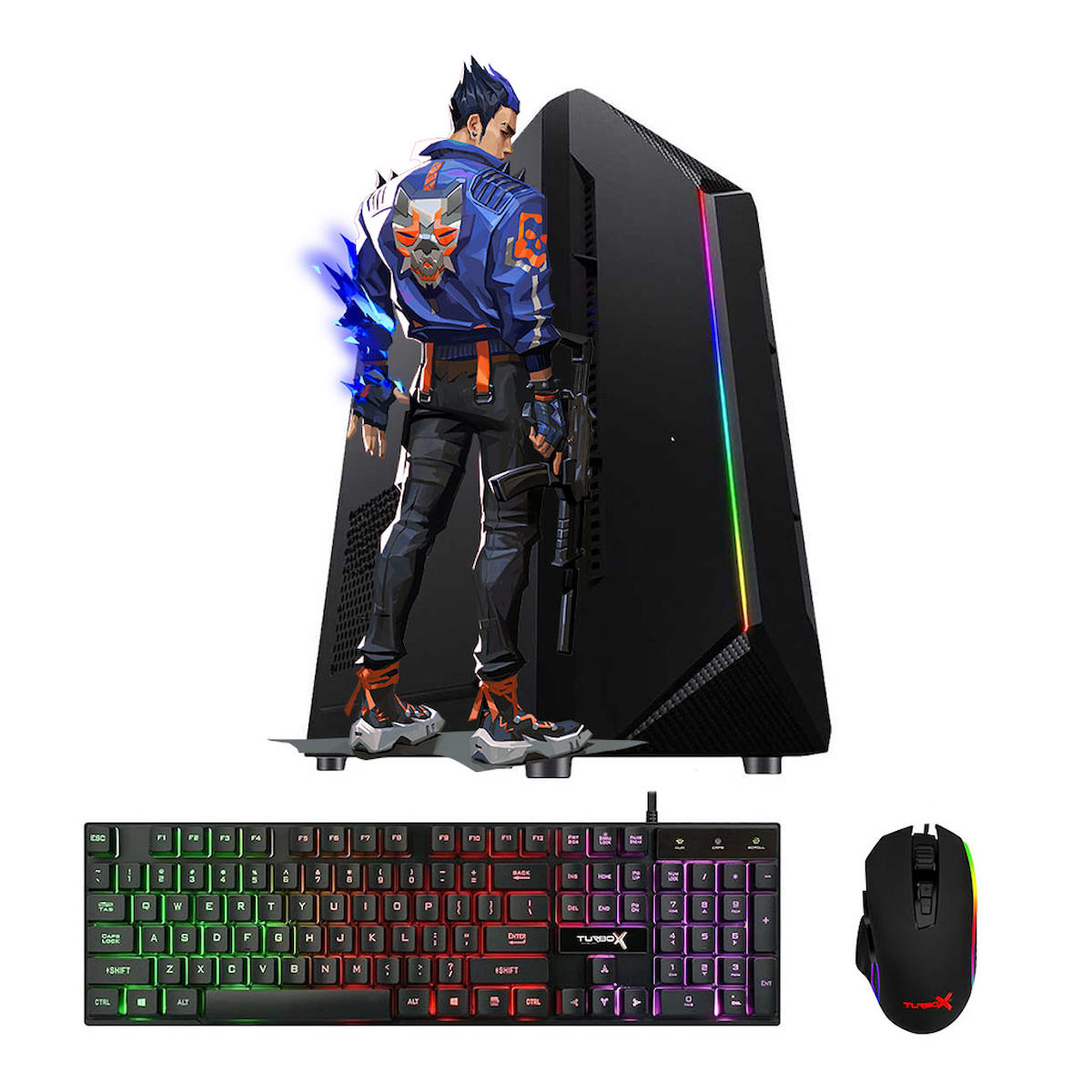 Oleas GM217 Harici Radeon R7 240 Intel Core i5 4590 8 GB Ram 500 GB HDD + 128 GB SSD Tower FreeDos Masaüstü Bilgisayar