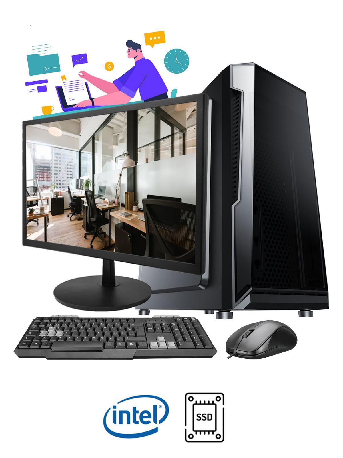 Ramtech WORKForce Dahili Intel HD Graphics 2000 Intel Core i3 2120 8 GB Ram DDR3 128 GB SSD Tower FreeDos Masaüstü Bilgisayar