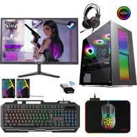 Xaser XSR348 Harici GeForce GT 730 Intel Core i7 3770 16 GB Ram 512 GB SSD Tower FreeDos 21.5 inç Monitörlü Masaüstü Bilgisayar