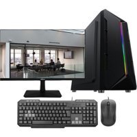 Oleas OLEAS63 Dahili Intel HD Graphics 2500 Intel Core i5 3470 4 GB Ram 256 GB SSD Tower FreeDos 23.8 inç Monitörlü Masaüstü Bilgisayar
