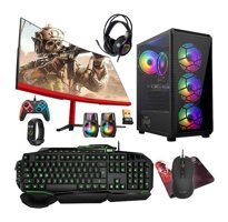 Turbox TX4826 Harici GeForce GT 740 Intel Core i7 2600 16 GB Ram 1 TB SSD Tower FreeDos 23.6 inç Monitörlü Masaüstü Bilgisayar
