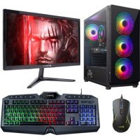 Turbox TX735 Harici GeForce RTX 3060 Ti Intel Core i3 4130 8 GB Ram 256 GB SSD Tower FreeDos 21.5 inç Monitörlü Masaüstü Bilgisayar