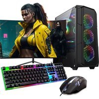 Rogame RKT660099 Harici GeForce GTX 1650 Intel Core i5 10400 8 GB Ram 120 GB + 1 TB SSD Tower FreeDos 24 inç Monitörlü Masaüstü Bilgisayar