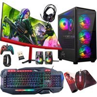 Turbox TX5134 Harici Radeon RX 550 Intel Core i5 8400 16 GB Ram 512 GB SSD Tower FreeDos 23.6 inç Monitörlü Masaüstü Bilgisayar