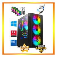 Zeiron IRONHİDE X55 Harici GeForce RTX 3060 Ti Intel Core i5 10400F 32 GB Ram 512 GB SSD Tower FreeDos Masaüstü Bilgisayar