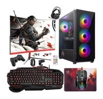 Turbox RADİANT Harici GeForce GTX 1660 Super Intel Core i5 10400F 16 GB Ram 512 GB SSD Tower FreeDos 23.6 inç Monitörlü Masaüstü Bilgisayar