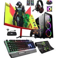 Zeiron GX60 Harici Radeon RX 550 Intel Core i5 3470 16 GB Ram 120 GB + 1 TB SSD Tower FreeDos 21.5 inç Monitörlü Masaüstü Bilgisayar