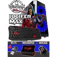 Warbox LUCİFER MAX Harici Radeon R7 240 Intel Core i5 650 8 GB Ram 250 GB HDD + 256 GB SSD Tower FreeDos Masaüstü Bilgisayar