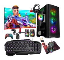 Turbox TYPHOON Harici GeForce GTX 750 Ti Intel Core i5 9400F 16 GB Ram 1 TB SSD Tower FreeDos 27 inç Monitörlü Masaüstü Bilgisayar